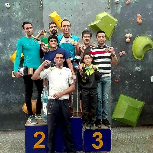نتایج پنجمین دوره مسابقات سنگنوردی جانبازان و معلولین قهرمانی کشور / بخش مردان