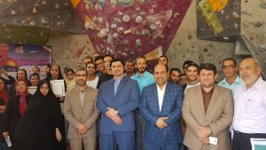 گلستان/مراسم اختتامیه مسابقه استانی سنگنوردی داخل سالن رشته بولدر “جام قدس” برگزار شد