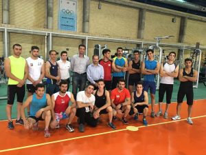 جهت حضور در مسابقات قهرمانی آسیا:اعضای تیم ملی سنگنوردی تست دادند