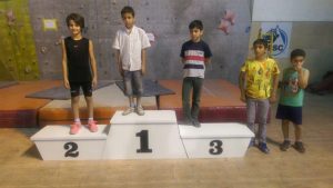 مسابقات انتخابی سنگنوردی استان زنجان / نونهالان و نوجوانان / سال 1396