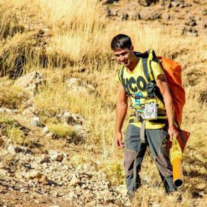 مرکزی: صعود فری سولو و سرعتی مسیرهای پژمان و تنوره دیواره لجور توسط اسماعیل مرادی